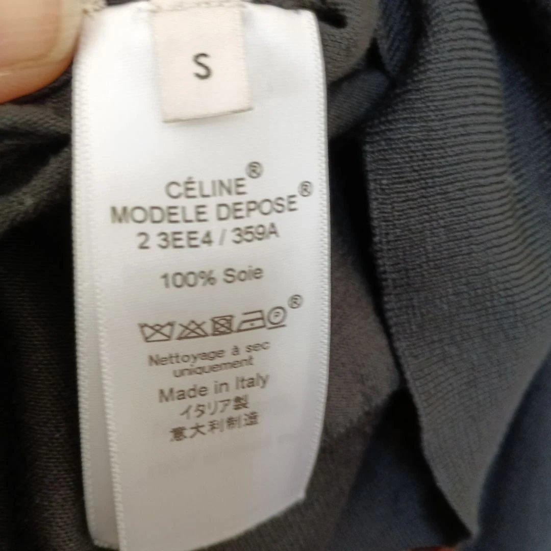 セリーヌ　フィービー　シルク　トップス