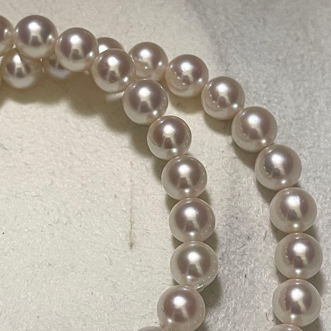 【テリ強✨極美品】 あこや真珠 ネックレス 7.0-7.5 アコヤパール 本真珠