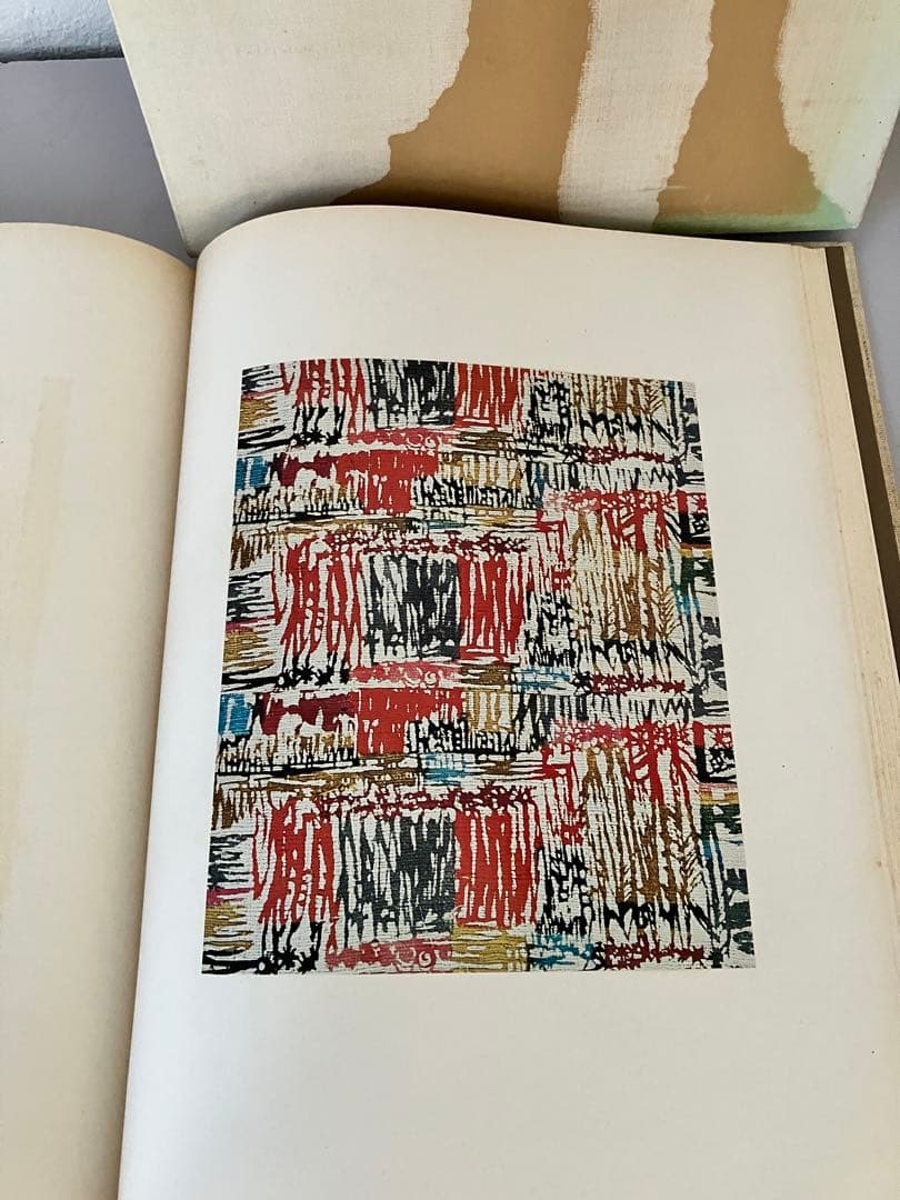 芹沢銈介　形染集　柚木沙弥郎 編集　函付き　古本