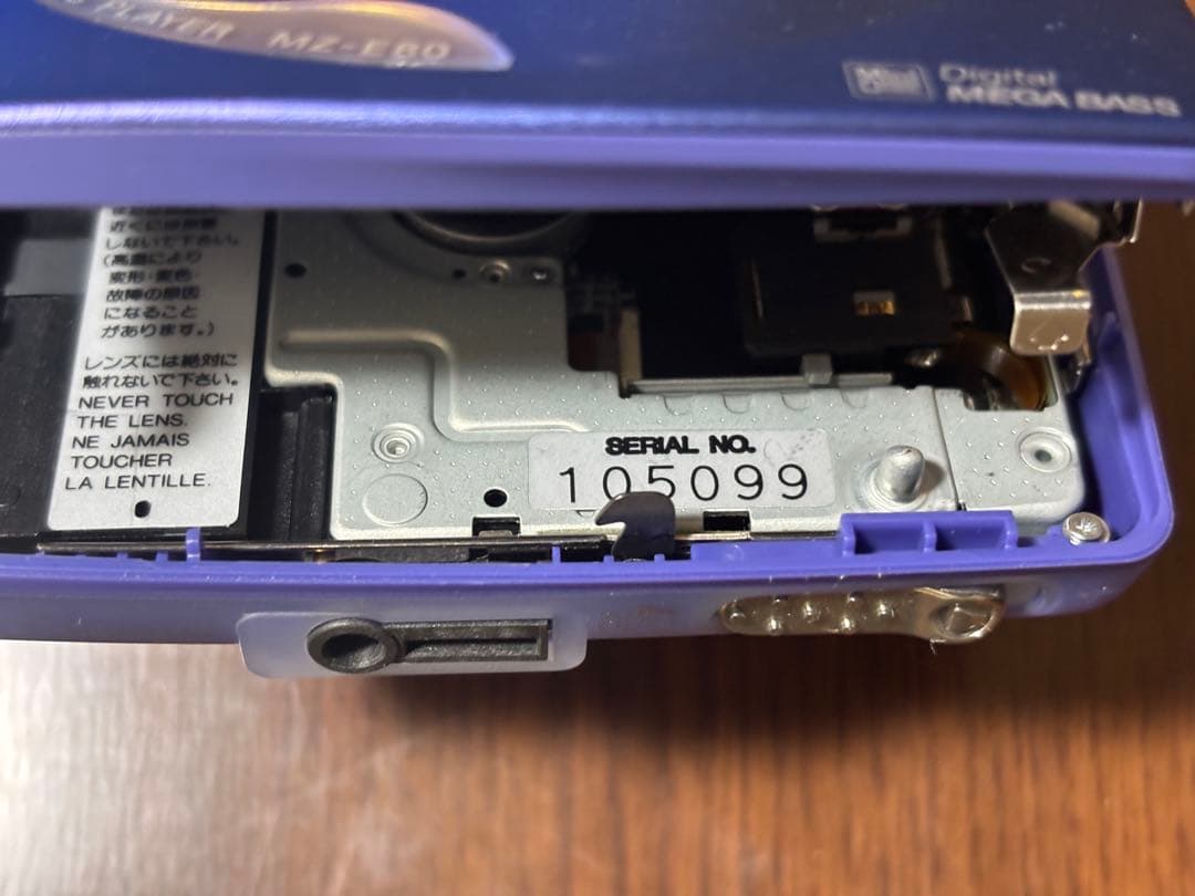SONY MDウォークマン MZ-E80 ジャンク MD読み込み不可