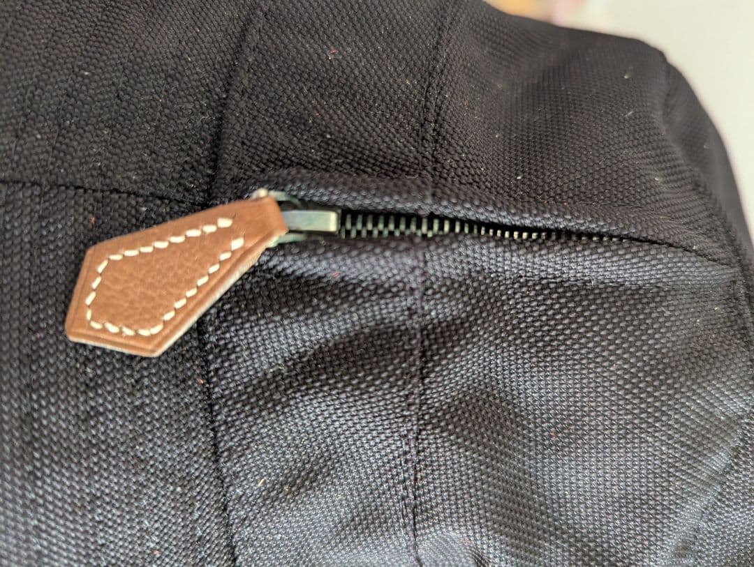 エルメス　マッキントッシュ　黒いバケットハット サイズ60