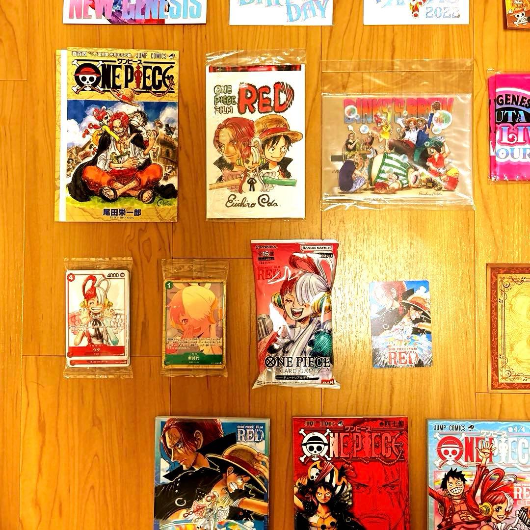 ONE PIECE FILM RED 映画特典コンプリートセット　おまけつき