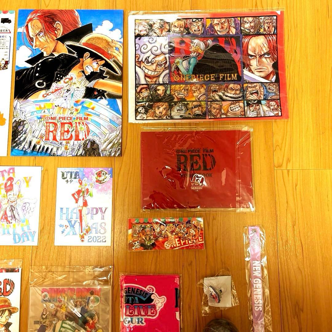 ONE PIECE FILM RED 映画特典コンプリートセット　おまけつき