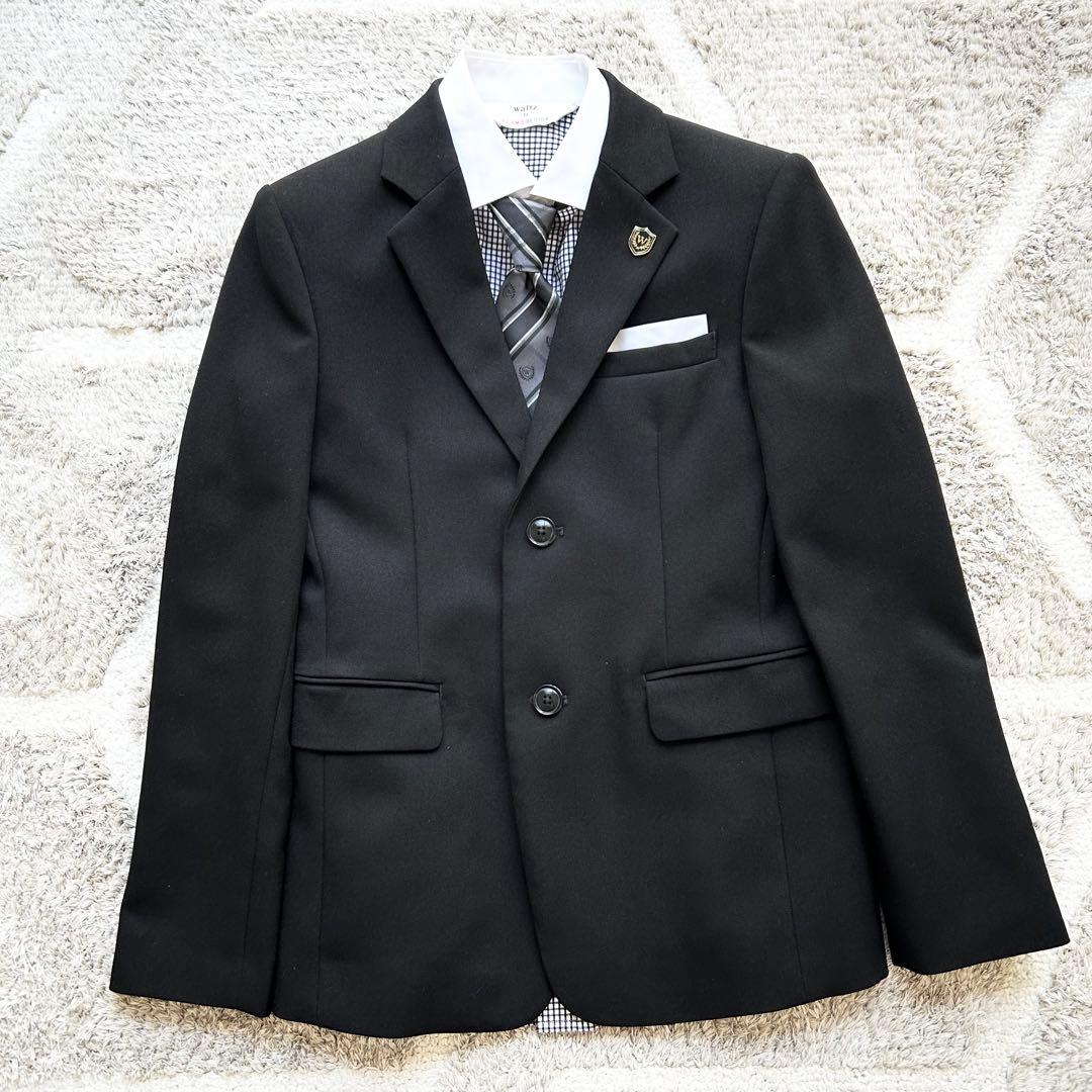 美品✨waltz by BEAMS DESIGN 黒スーツ 5点セット150㎝