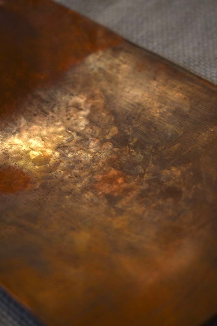 水野正美　真鍮プレート　お皿　燭台　カトラリー　茶器　ブロカント　作家　民藝