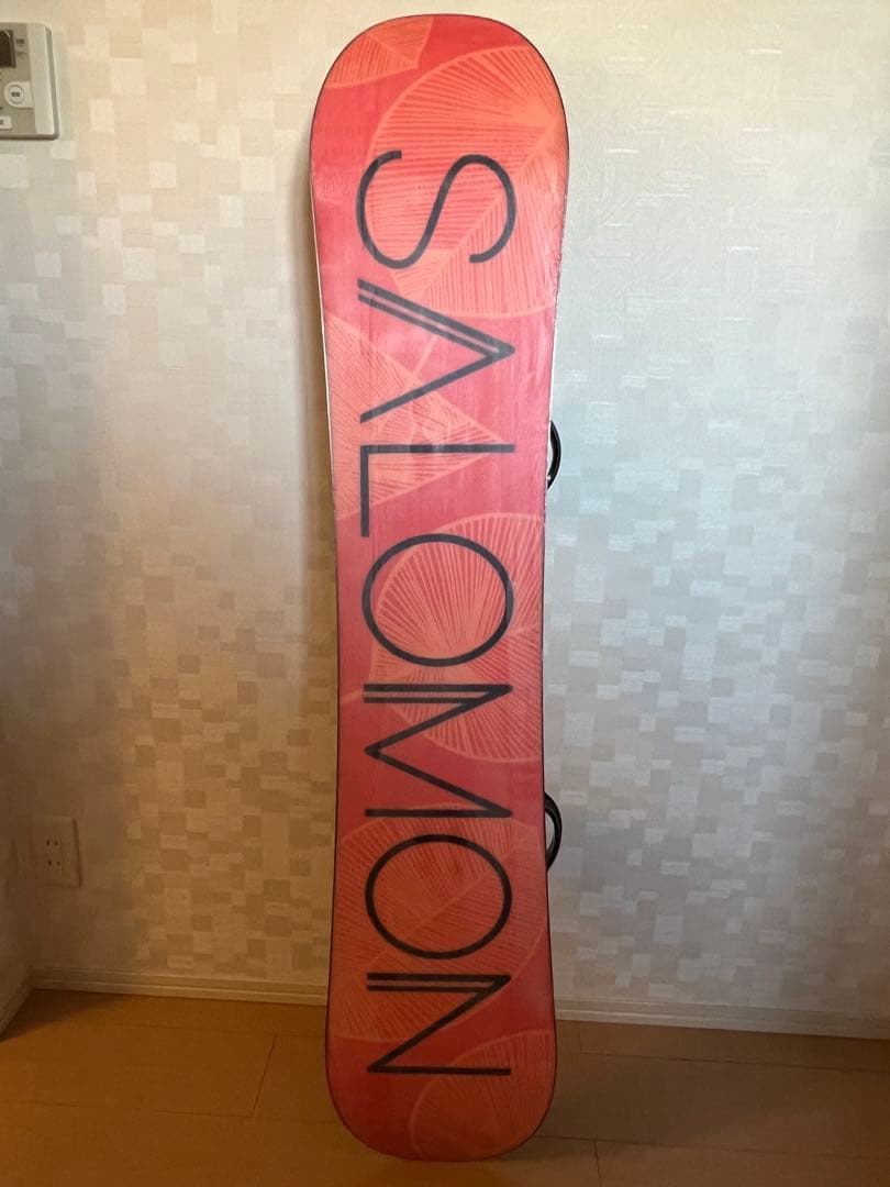 SALOMON SUBJECT 138 スノーボード　レディース 2点セット