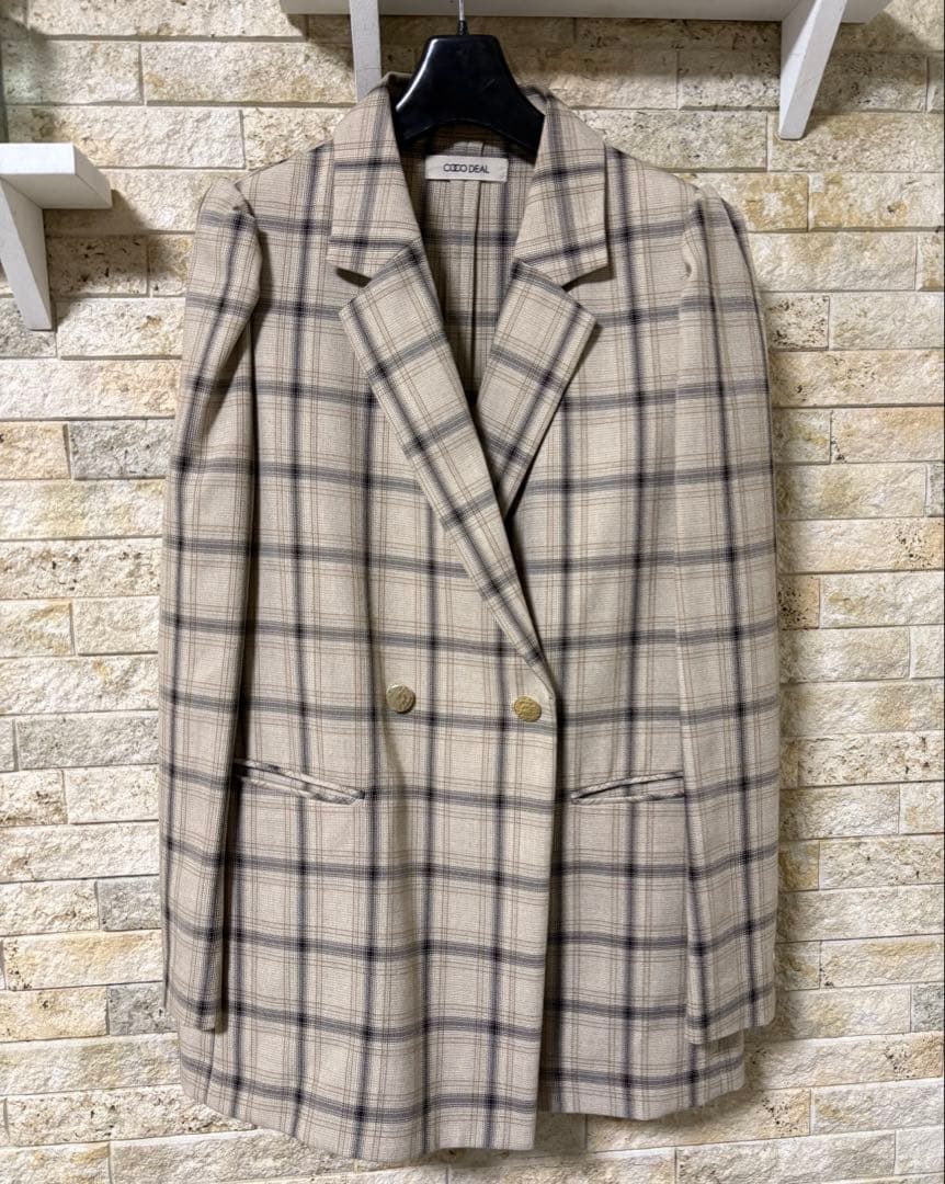 ココディール　パフスリーブテーラードジャケット　М