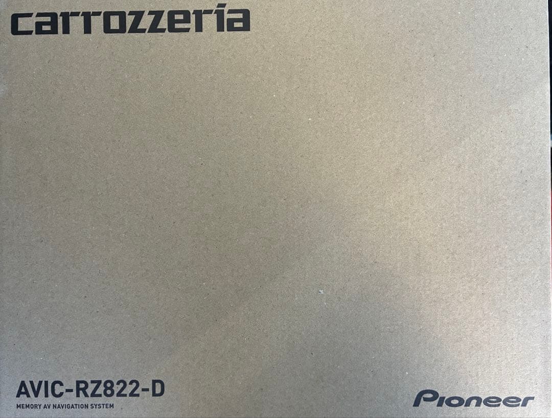 カーナビ Pioneer AVIC-RZ822-D