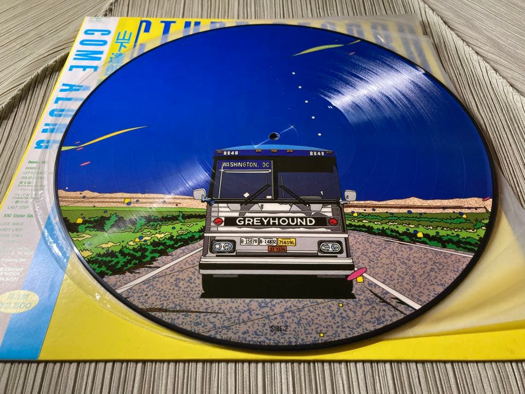 山下達郎「COME ALONG」希少限定ピクチャー・レコード