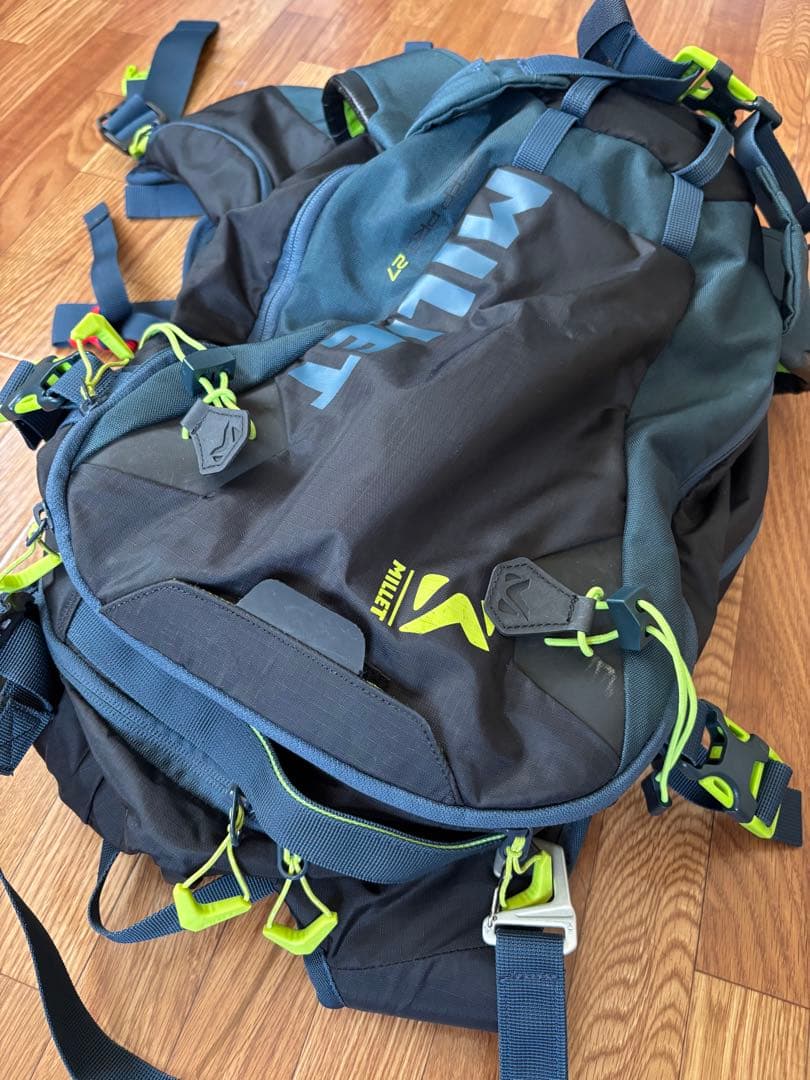 MILLET STEEP PRO 27 スキースノーボードBCザック