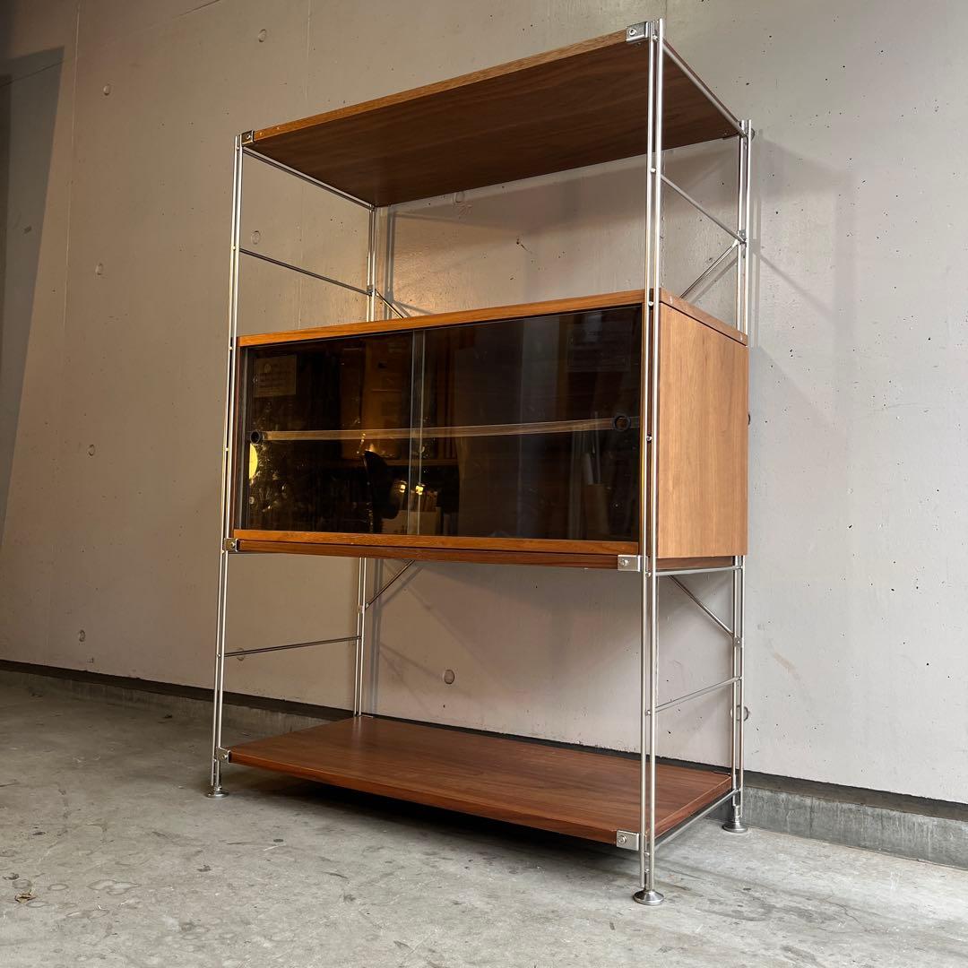 poseidonhan★無印ステンレスユニットシェルフ・カップボードセット