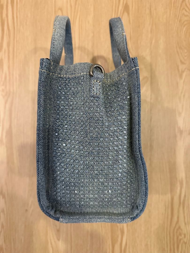 MARC JACOBS ザ クリスタル デニム トート バッグ スモール