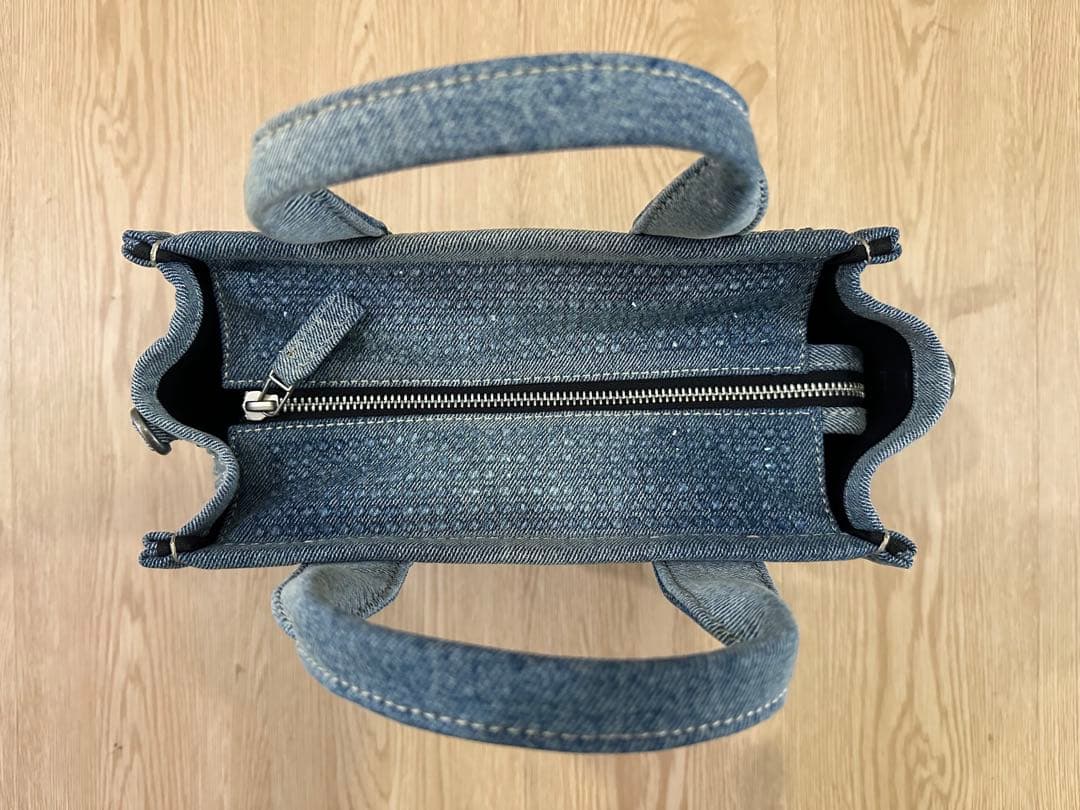 MARC JACOBS ザ クリスタル デニム トート バッグ スモール