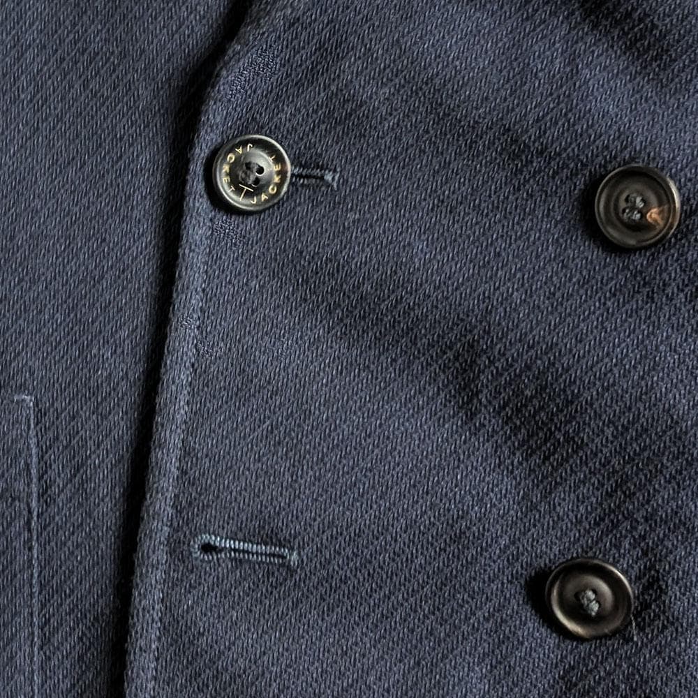 Masamichi　T-JACKET　ダブルジャケット　ネイビー　XS