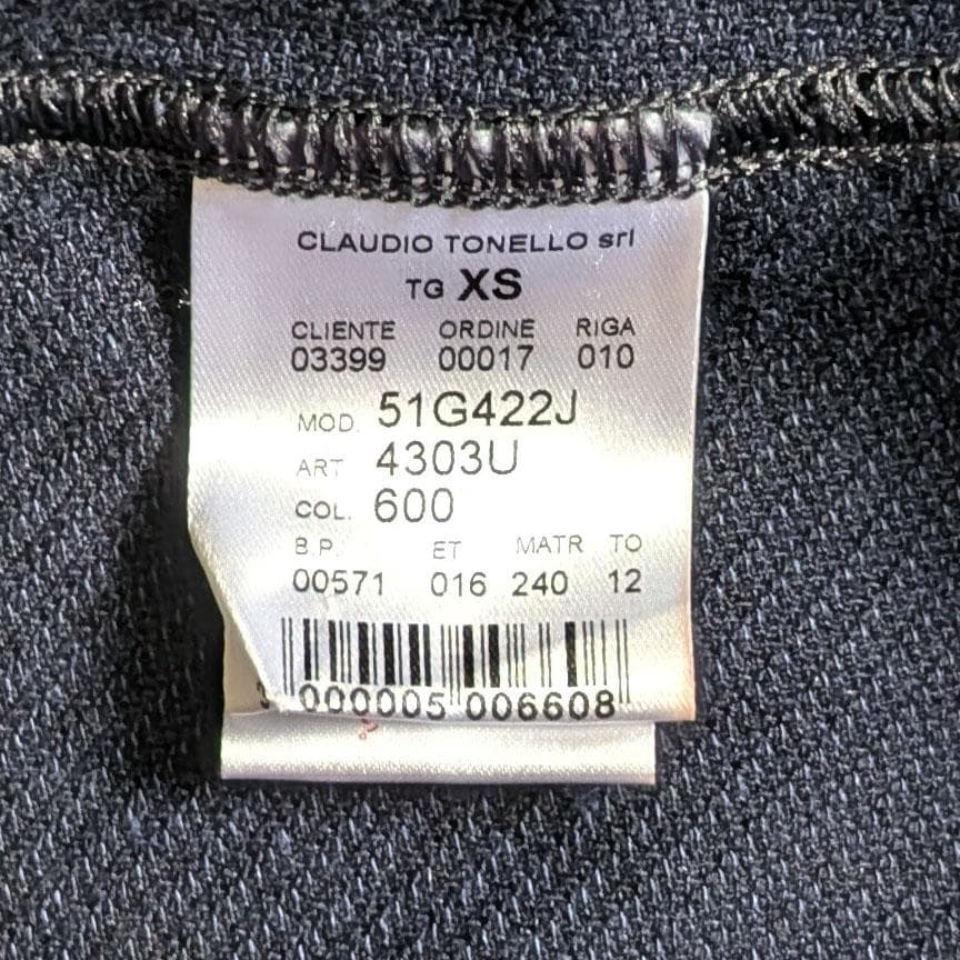 Masamichi　T-JACKET　ダブルジャケット　ネイビー　XS