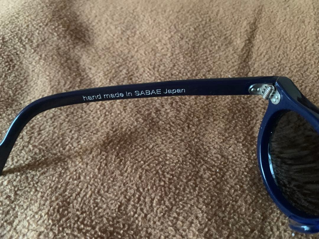ジェラード　JELADO サングラス　鯖江製　ネイビー