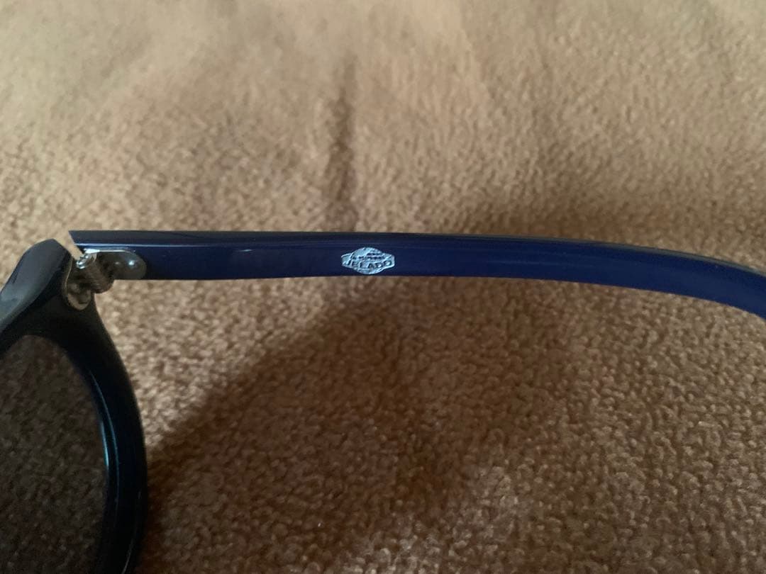 ジェラード　JELADO サングラス　鯖江製　ネイビー