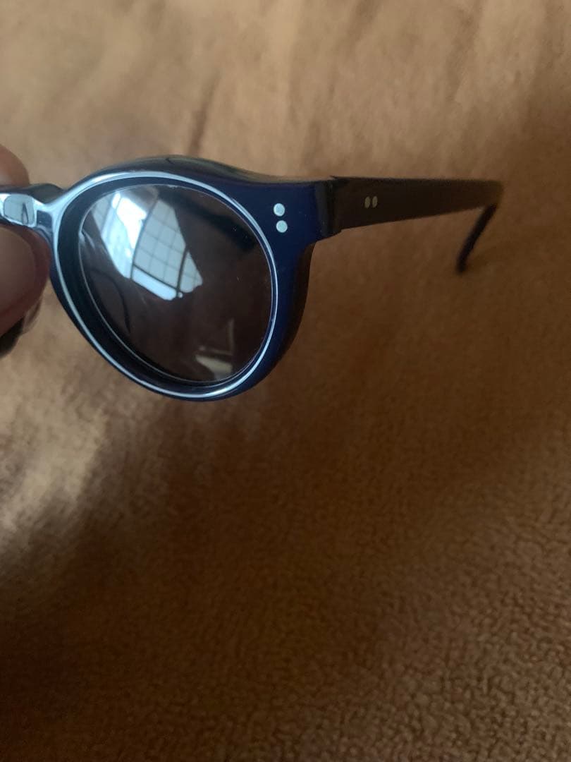 ジェラード　JELADO サングラス　鯖江製　ネイビー