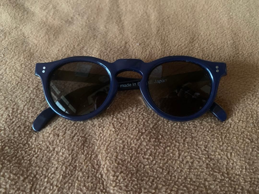 ジェラード　JELADO サングラス　鯖江製　ネイビー