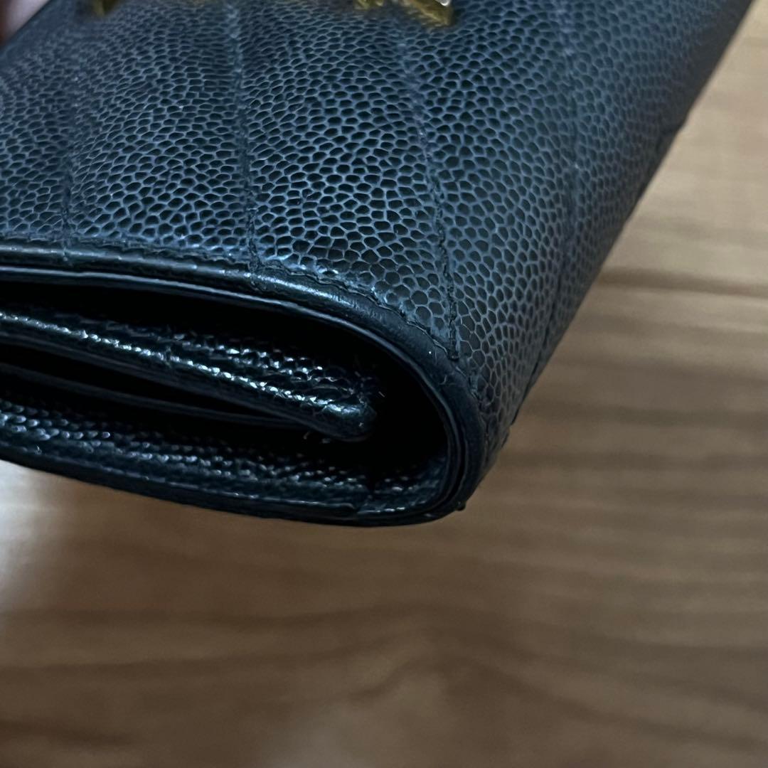 YSL ブラック レザー 6連 キーケース