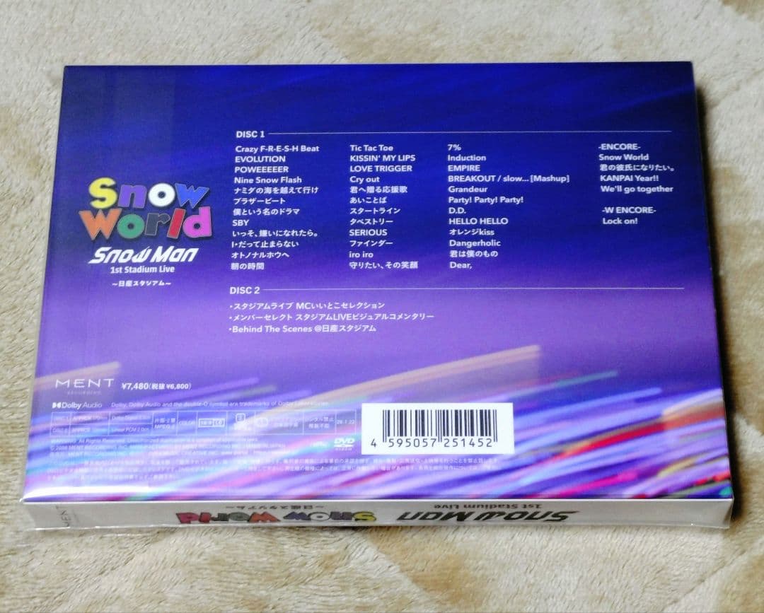 DVD  Man  World 日産スタジアム FC限定