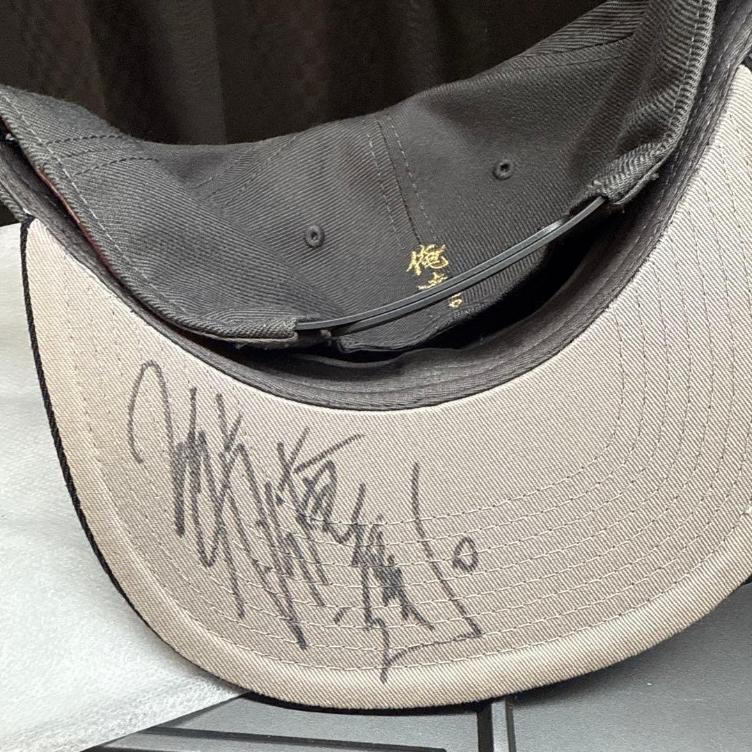 JACKALL ダウザー俺達セット秦拓馬　直筆サインキャップ　バス釣り引退セット