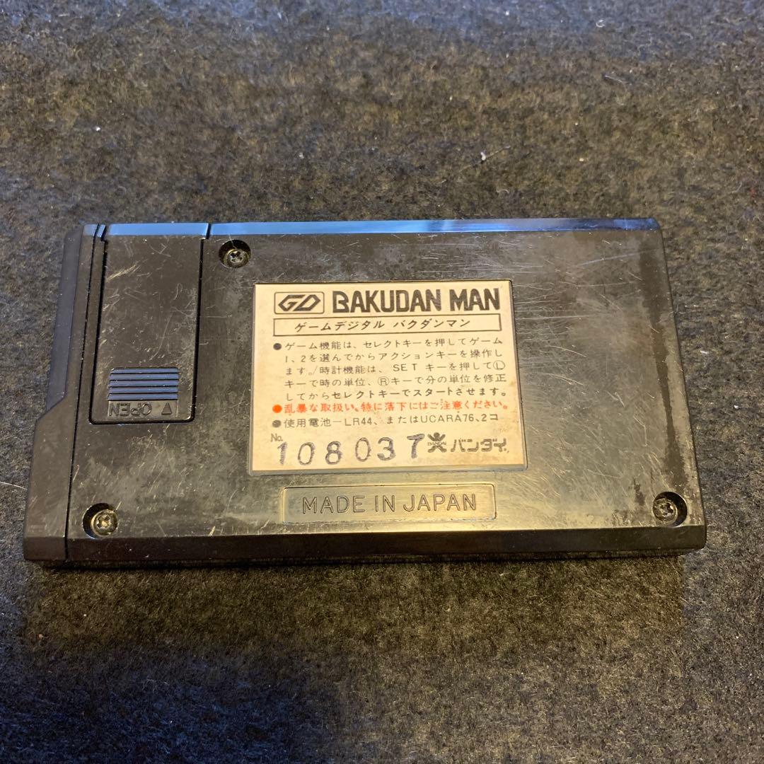 バクダンマン　BAKUDAN MAN 携帯ゲーム機　LSI 完品　当時物