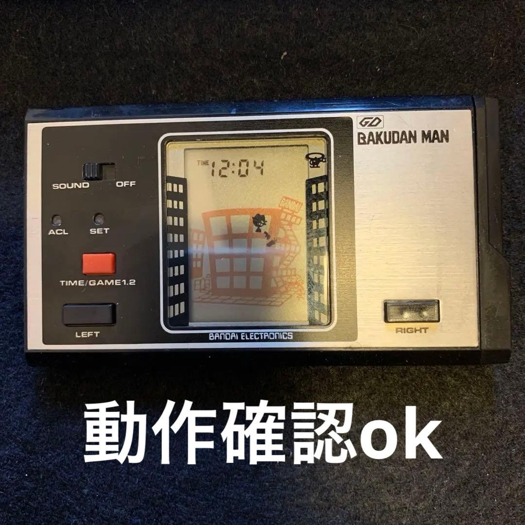 バクダンマン　BAKUDAN MAN 携帯ゲーム機　LSI 完品　当時物