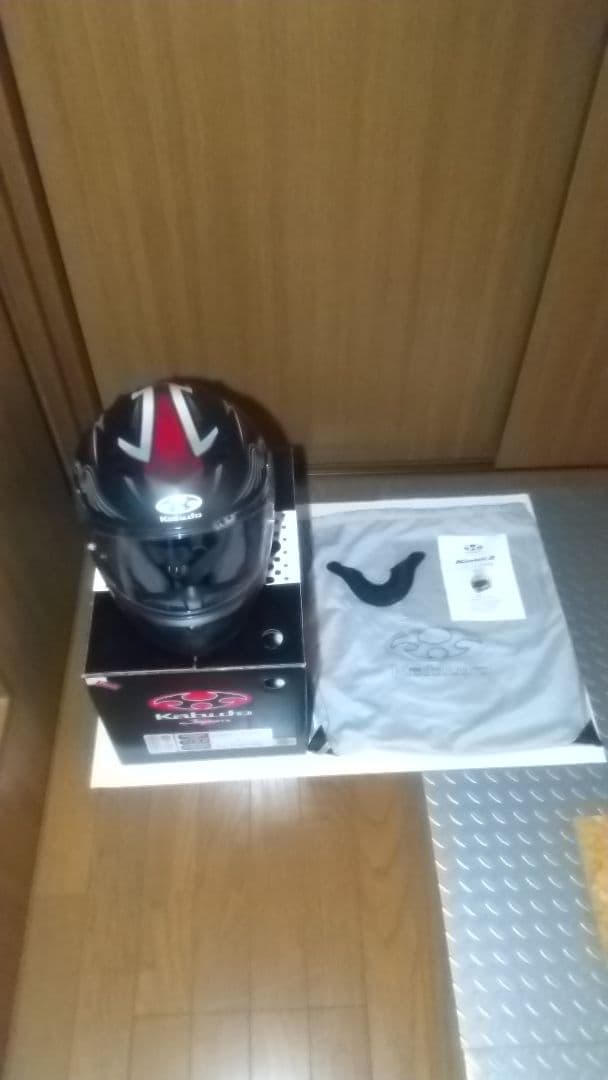 Kabuto フルフェイスヘルメット カムイⅡ レッドブラック