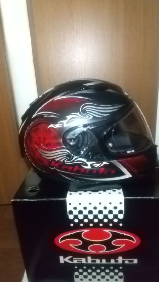 Kabuto フルフェイスヘルメット カムイⅡ レッドブラック