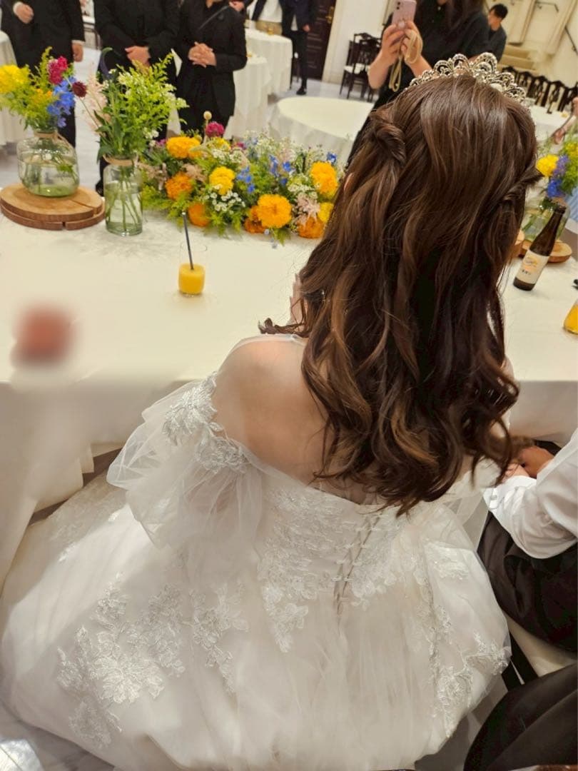 らぷ's SHOP【KIYOKO HATA】ウェディングドレス　9〜12号