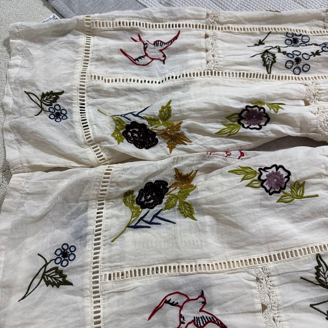 パンツ TODAYFUL Embroidery Patchwork 36