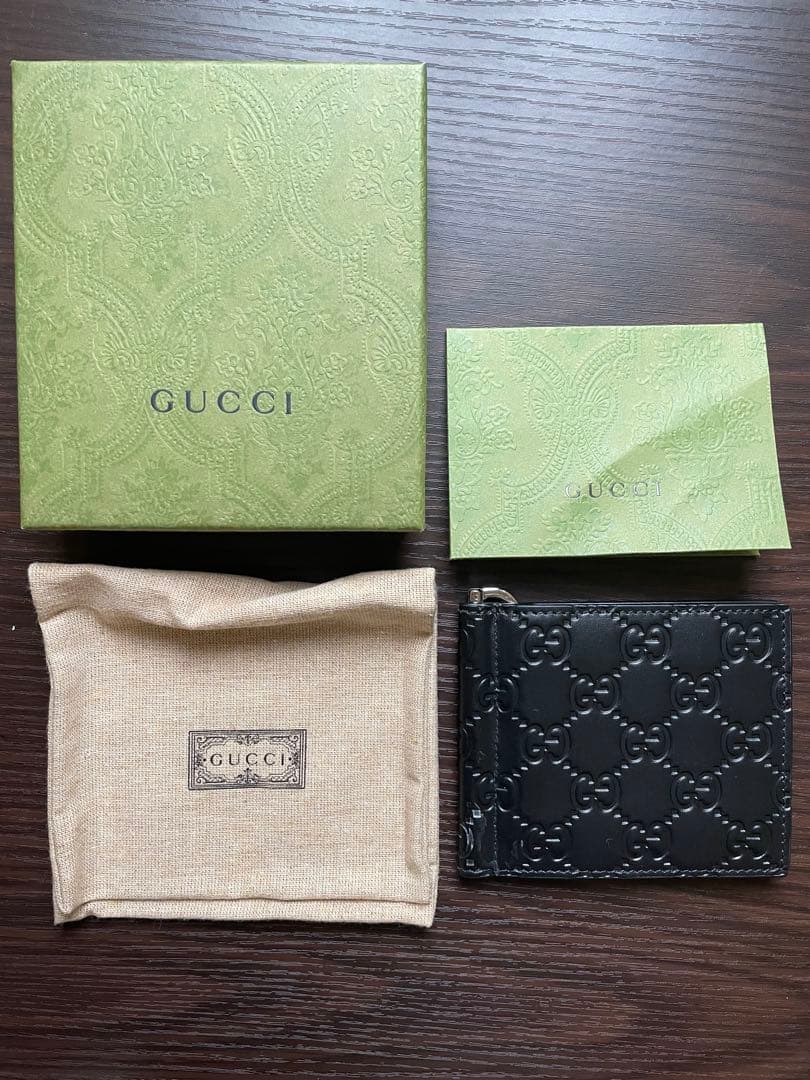 GUCCI マネークリップ 170580 CWC1N 1000