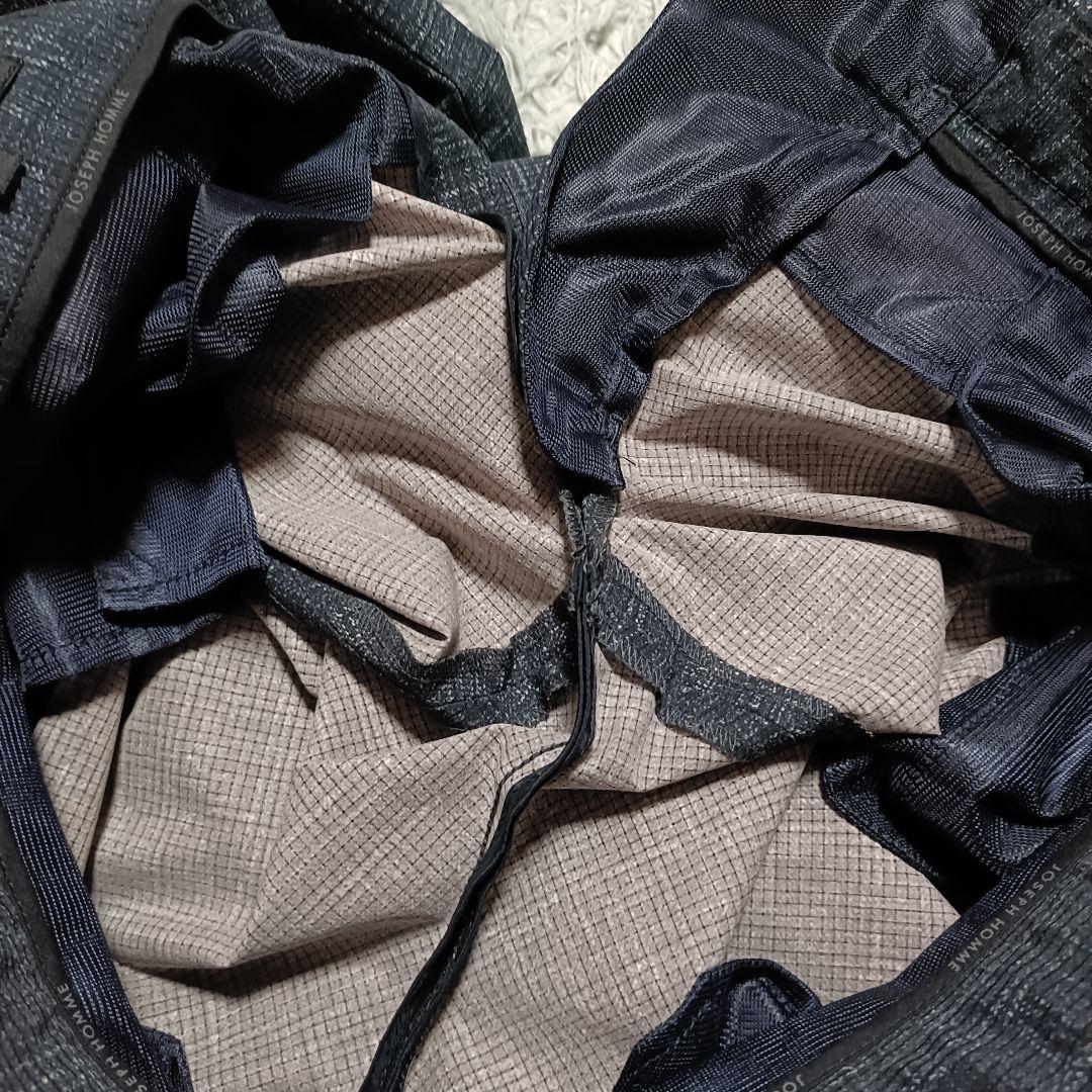 ジョゼフオム スーツ セットアップ クールドッツ ストレッチ ネイビー