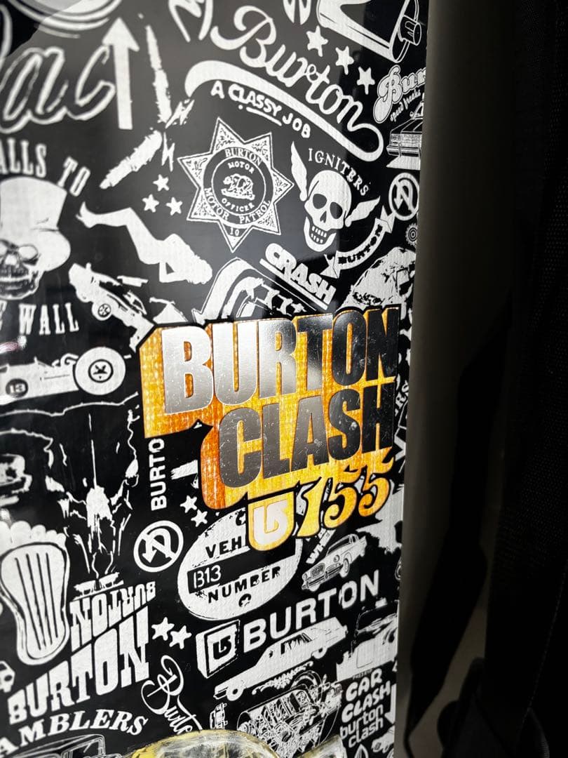 Burton スノーボード ケース&バインディング付き