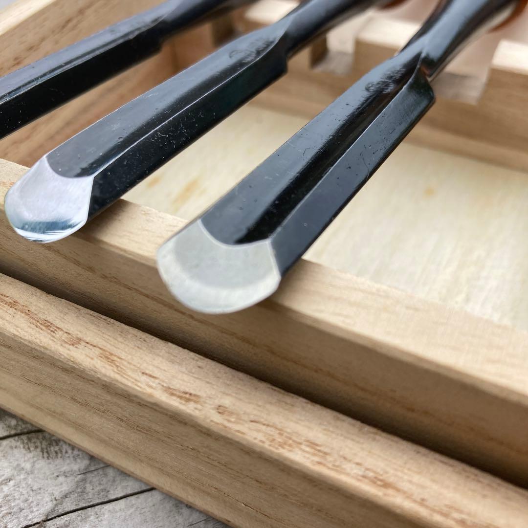 外丸鑿　ノミ　5本セット