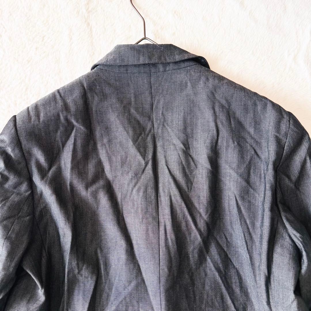 【美品】 マックスマーラ チェスターコート 38 ウール グレー ロング 銀タグ