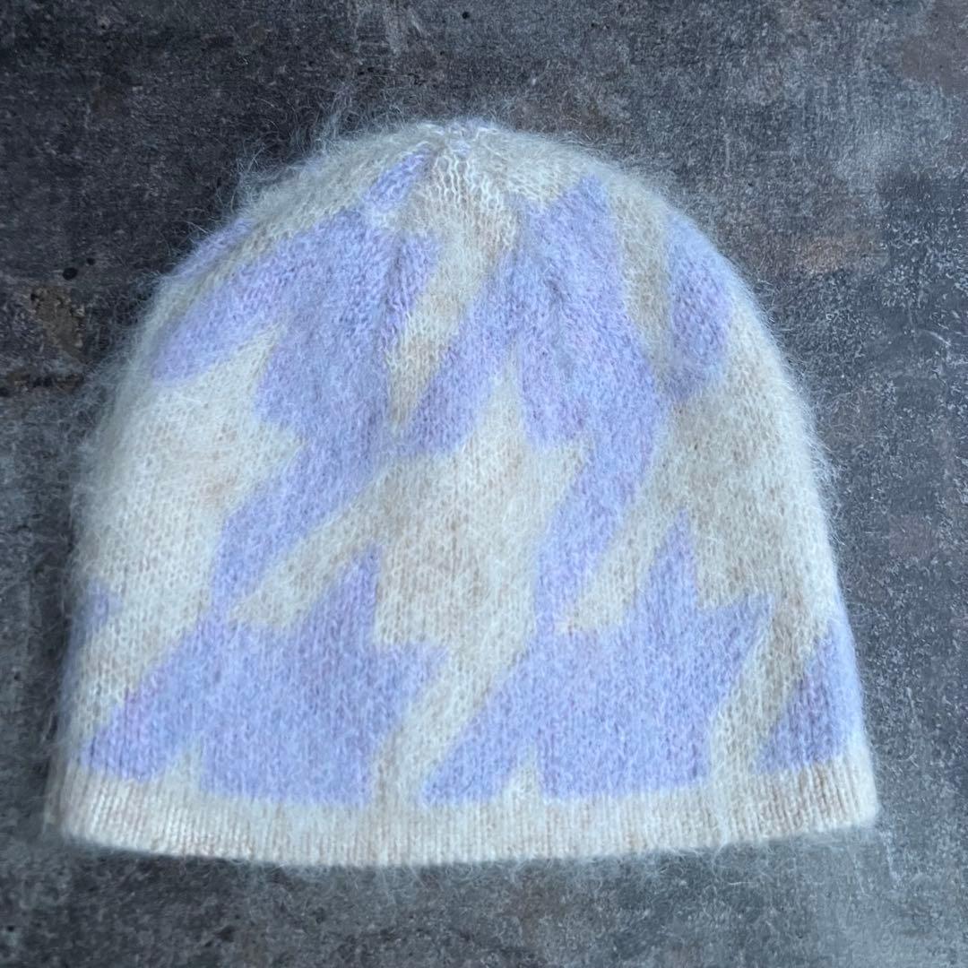 【完売品】faf HOUNDSTOOTH MOHAIR BEANIE