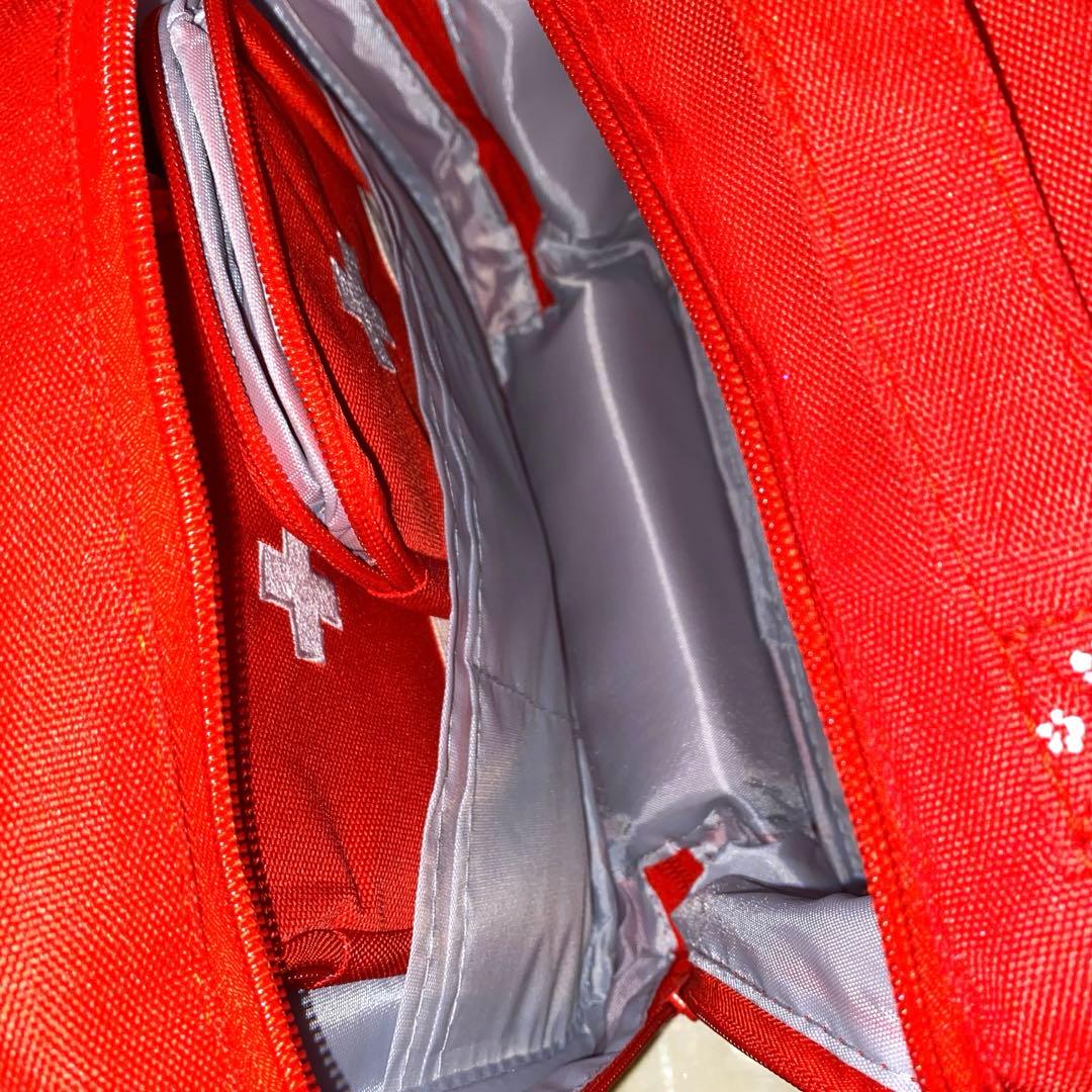 救急3点セット　口紅リップケース　メガネケース　薔薇　手描き　トールペイント