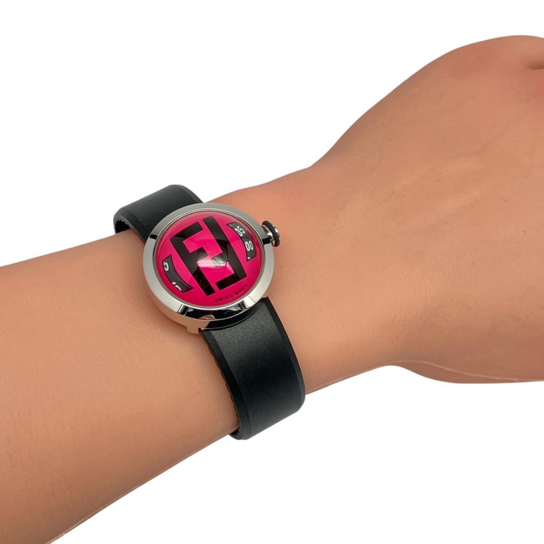 【新品電池/稼働】フェンディ 8010L 腕時計 レディース クォーツ ピンク