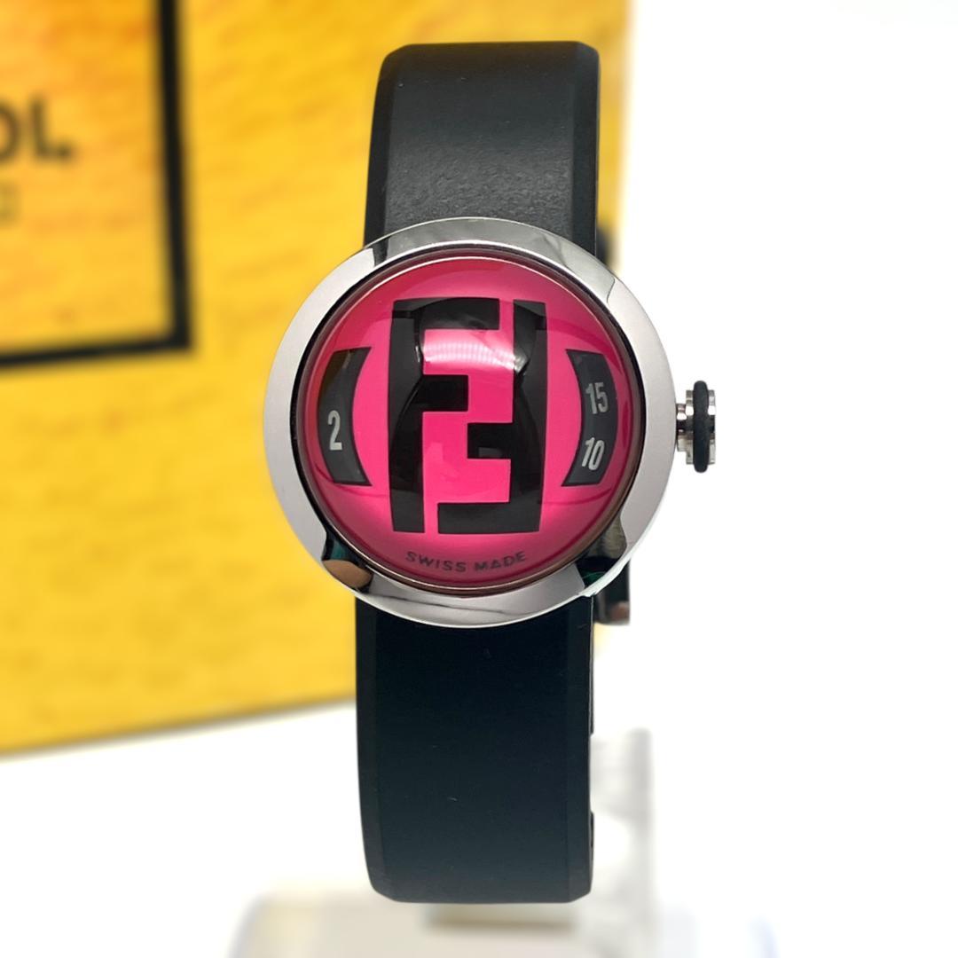 【新品電池/稼働】フェンディ 8010L 腕時計 レディース クォーツ ピンク