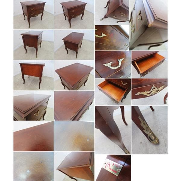 美品■イタリア■AGGIORO■象嵌細工■サイドチェスト/サイドテーブル