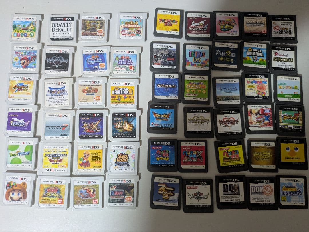 DS/3DSソフト　54本まとめ売り　被り無し