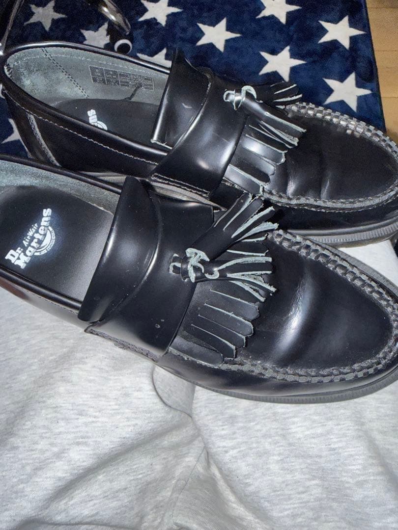 Dr. Martens タッセルローファー　ブラック 27