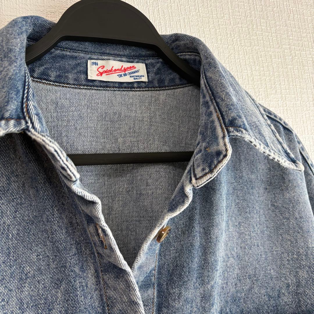 Spick and Span 11ozデニムシャツジャケット 36