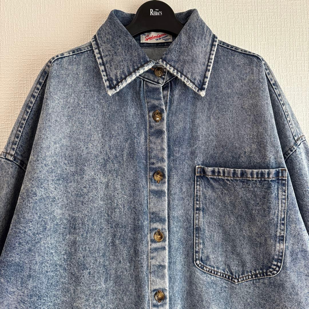 Spick and Span 11ozデニムシャツジャケット 36