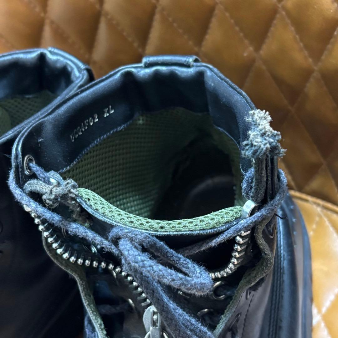 undercover scabジップブーツ　黒　レザー　XL アンダーカバー