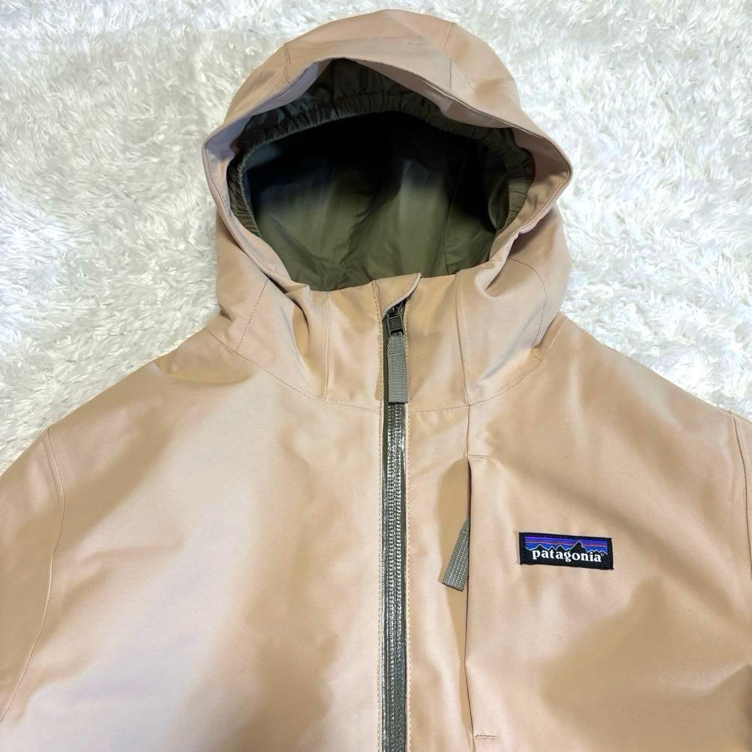 【未使用級】パタゴニア 4-in-1 エブリデイジャケット ベージュ キッズ S