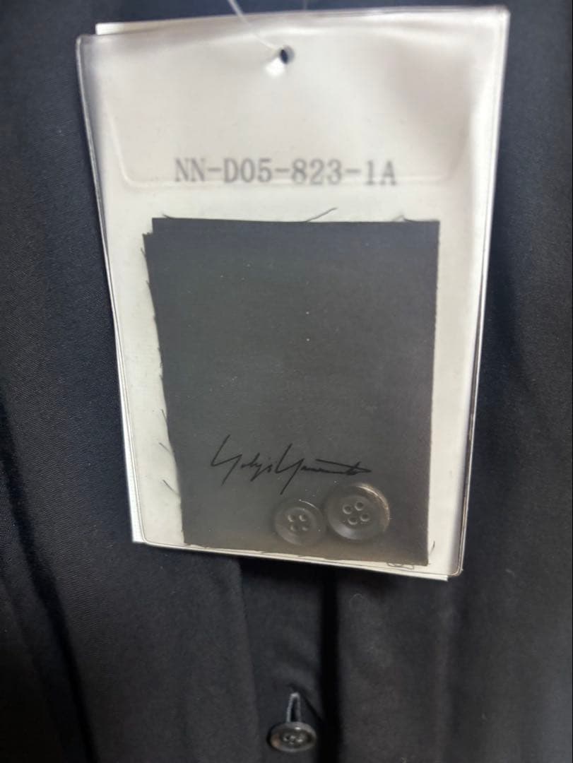 YohjiYamamoto +NOIR ブラック　シャツワンピース　サイズ1