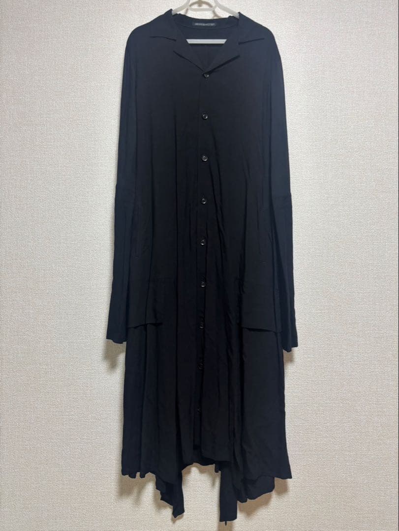 YohjiYamamoto +NOIR ブラック　シャツワンピース　サイズ1